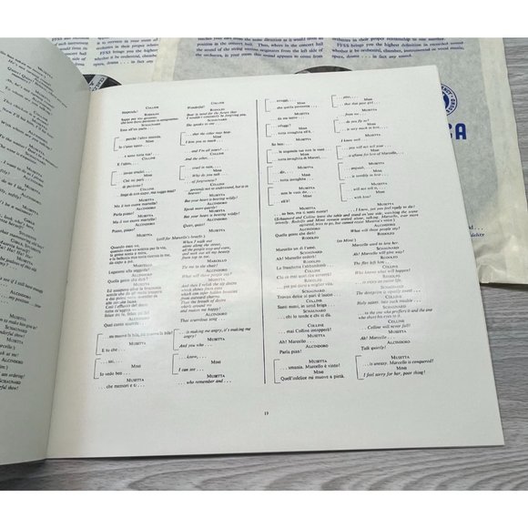 Puccini La Boheme DECCA SXL 2170-1 Tebaldi Bergonzi Serafin 2LP Box Set - Picture 5 of 8